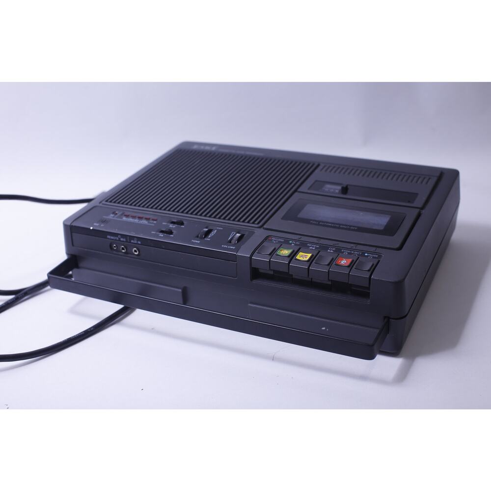 Eiki, Cassette Tape Recorder, Portable, Playback, Recording, Audio, Retro,